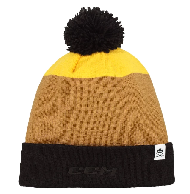 Bonnet CCM POM KNIT Black 3 Bonnet CCM POM KNIT Black