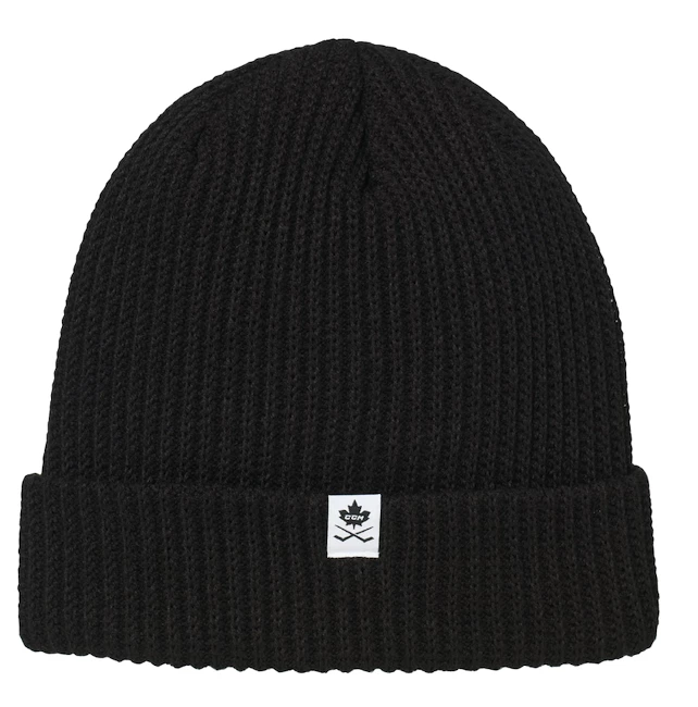 Bonnet CCM WATCHMAN BEANIE Black 4 Bonnet CCM WATCHMAN BEANIE Black – Image 2