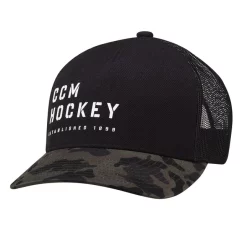 Casquette Pour Homme CCM CAMO MESHBACK TRUCKER Black