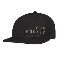 Casquette Pour Homme CCM FLATBRIM SNAPBACK Black