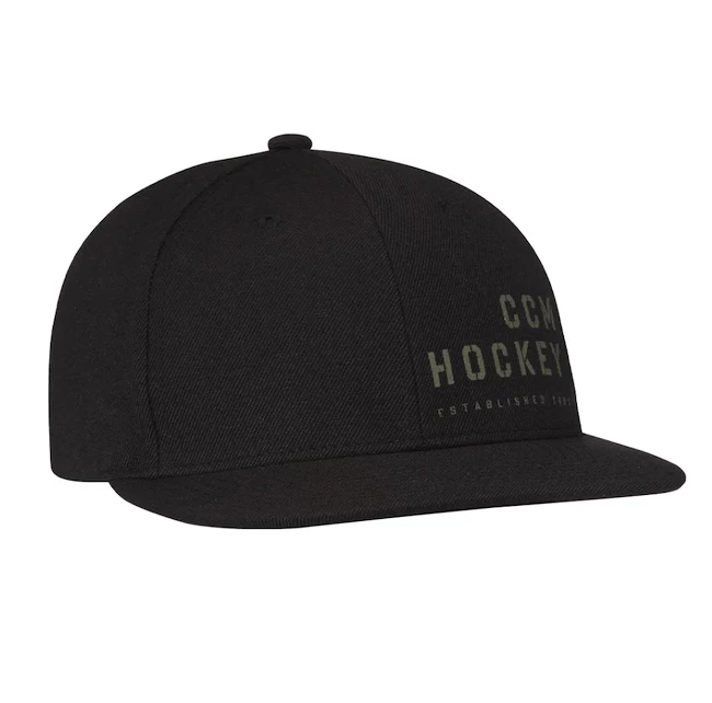 Casquette Pour Homme CCM FLATBRIM SNAPBACK Black 4 Casquette Pour Homme CCM FLATBRIM SNAPBACK Black – Image 2