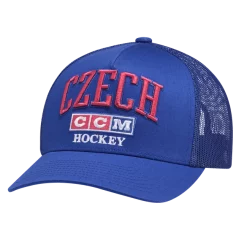 Casquette Pour Homme CCM MESHBACK TRUCKER TEAM CZECH Multiple Team Color