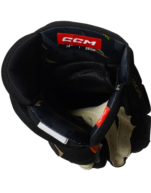 Gants De Hockey, Senior CCM Tacks AS 580 Black/gold 7 Gants De Hockey, Senior CCM Tacks AS 580 Black/gold – Image 5