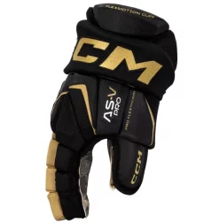 Gants De Hockey, Senior CCM Tacks AS-V PRO Black/gold -CCM Boutique gants de hockey senior ccm tacks as v pro black gold 192461 650x650 g1