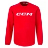 Pull-over CCM LOCKER ROOM FLEECE CREW Red, Senior -CCM Boutique pull over ccm locker room fleece crew red senior 193868 650x650 1