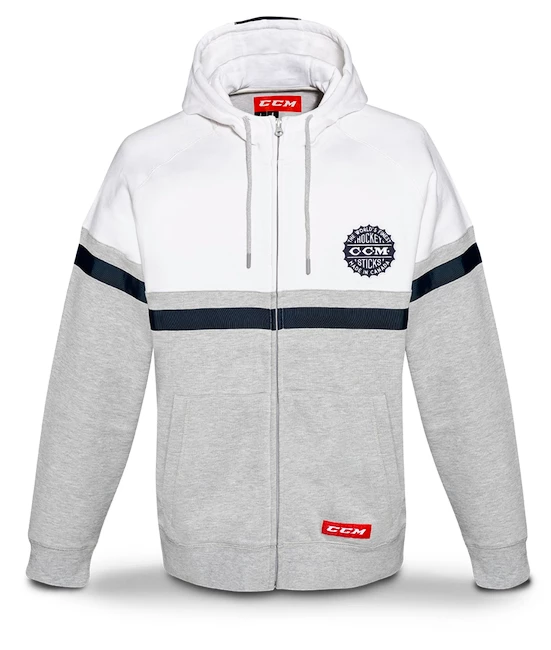 Sweat-shirt CCM Heritage Logo Full Zip Fleece Hood SR 5 Sweat-shirt CCM Heritage Logo Full Zip Fleece Hood SR â Image 3