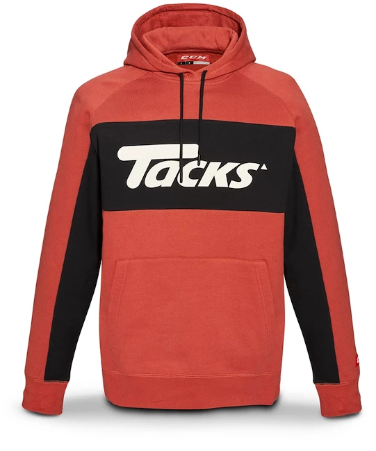 Sweat-shirt CCM Tacks Nostalgia Tacks Logo Fleece Hood SR 5 Sweat-shirt CCM Tacks Nostalgia Tacks Logo Fleece Hood SR – Image 3