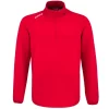 Sweat-shirt Pour Homme CCM LOCKER ROOM FLEECE 1/4 ZIP Red -CCM Boutique sweat shirt pour homme ccm locker room fleece 1 4 zip red 193986 650x650 1