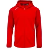 Sweat-shirt Pour Homme CCM LOCKER ROOM FLEECE FULL ZIP HOODIE Red