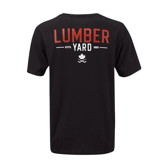 T-shirt Pour Homme CCM LUMBER YARD TEE Black 4 T-shirt Pour Homme CCM LUMBER YARD TEE Black – Image 2