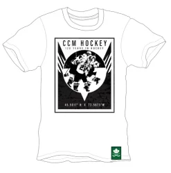 T-shirt Pour Homme CCM NOSTALGIA POSTER S/S TEE SR White