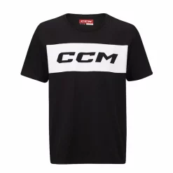 T-shirt Pour Homme CCM SS Block Tee Black -CCM Boutique t shirt pour homme ccm ss block tee black 193170 650x650 g1